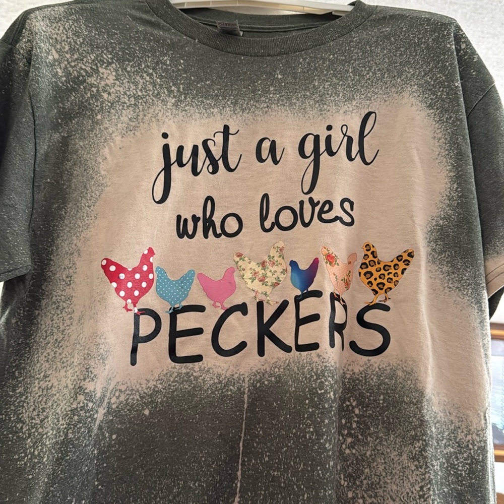 Bleached shirt